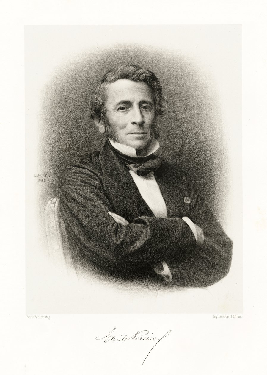 Émile Péreire, 1865-66 alkotó: Jean Baptiste Adolphe Lafosse