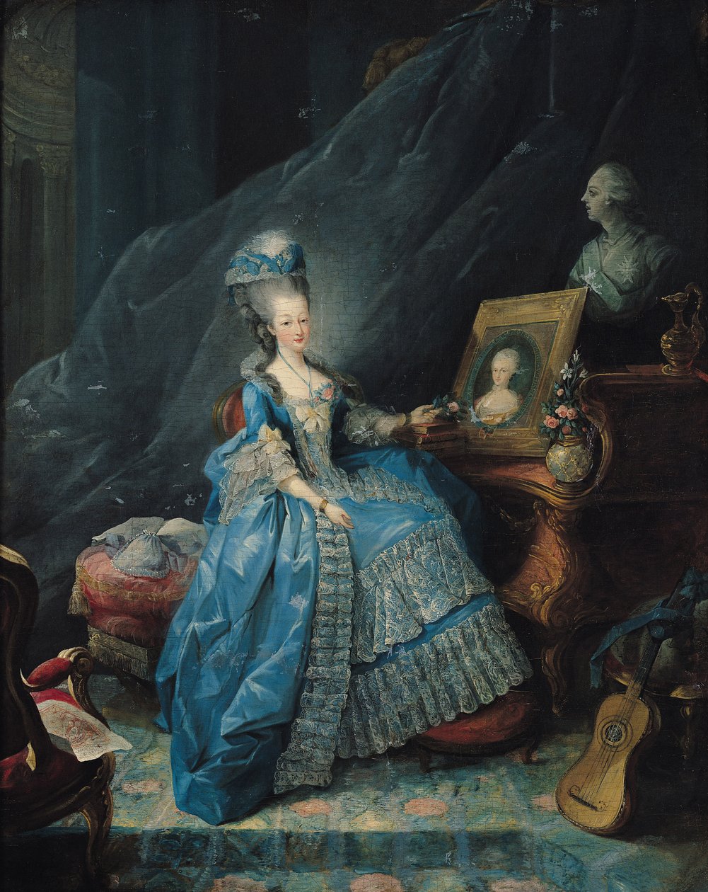 Savoyai Marie-Therese (1756-1805) 1775 alkotó: Jean Baptiste Andre Gautier D