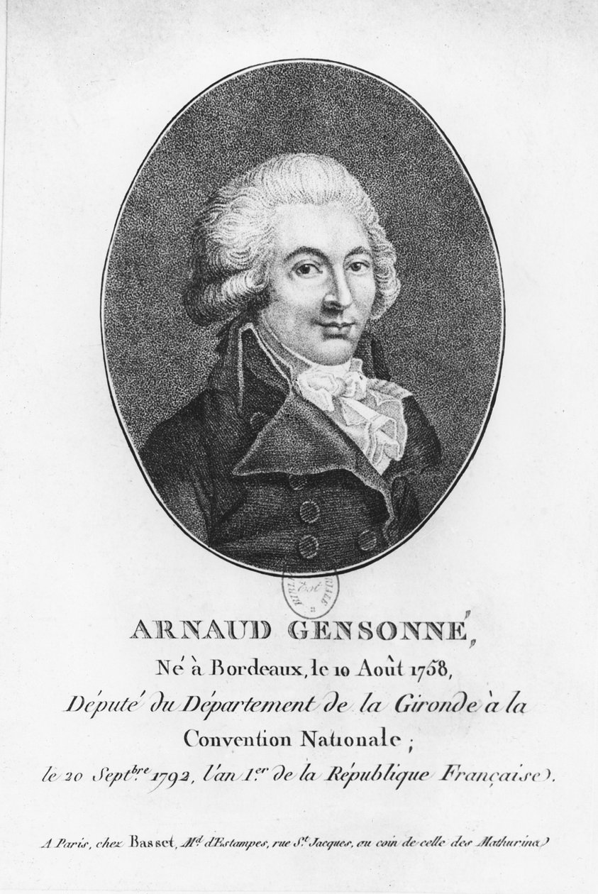 Arnaud Gensonné alkotó: Jean Baptiste Antoine Guibert