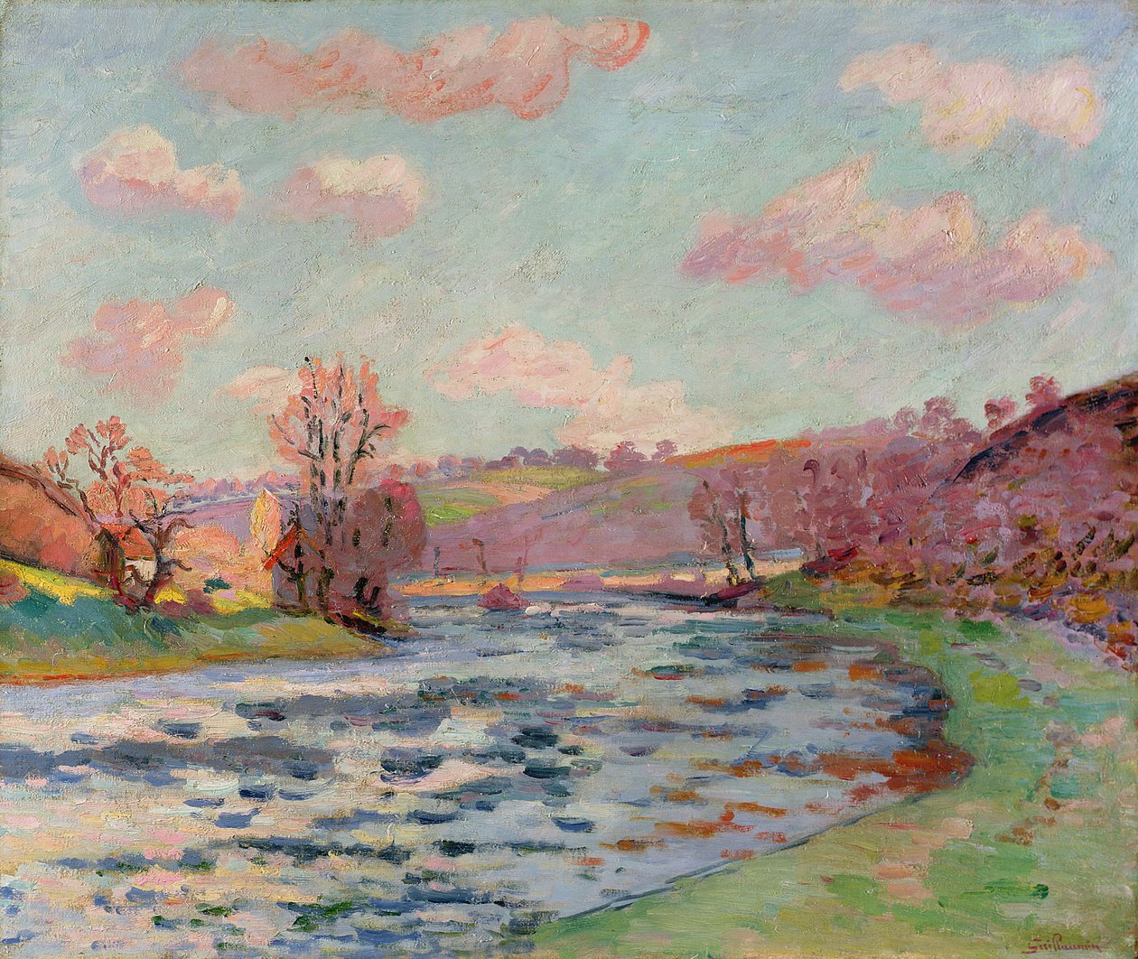 A Creuse partja, Limousin, 1912 körül alkotó: Jean Baptiste Armand Guillaumin