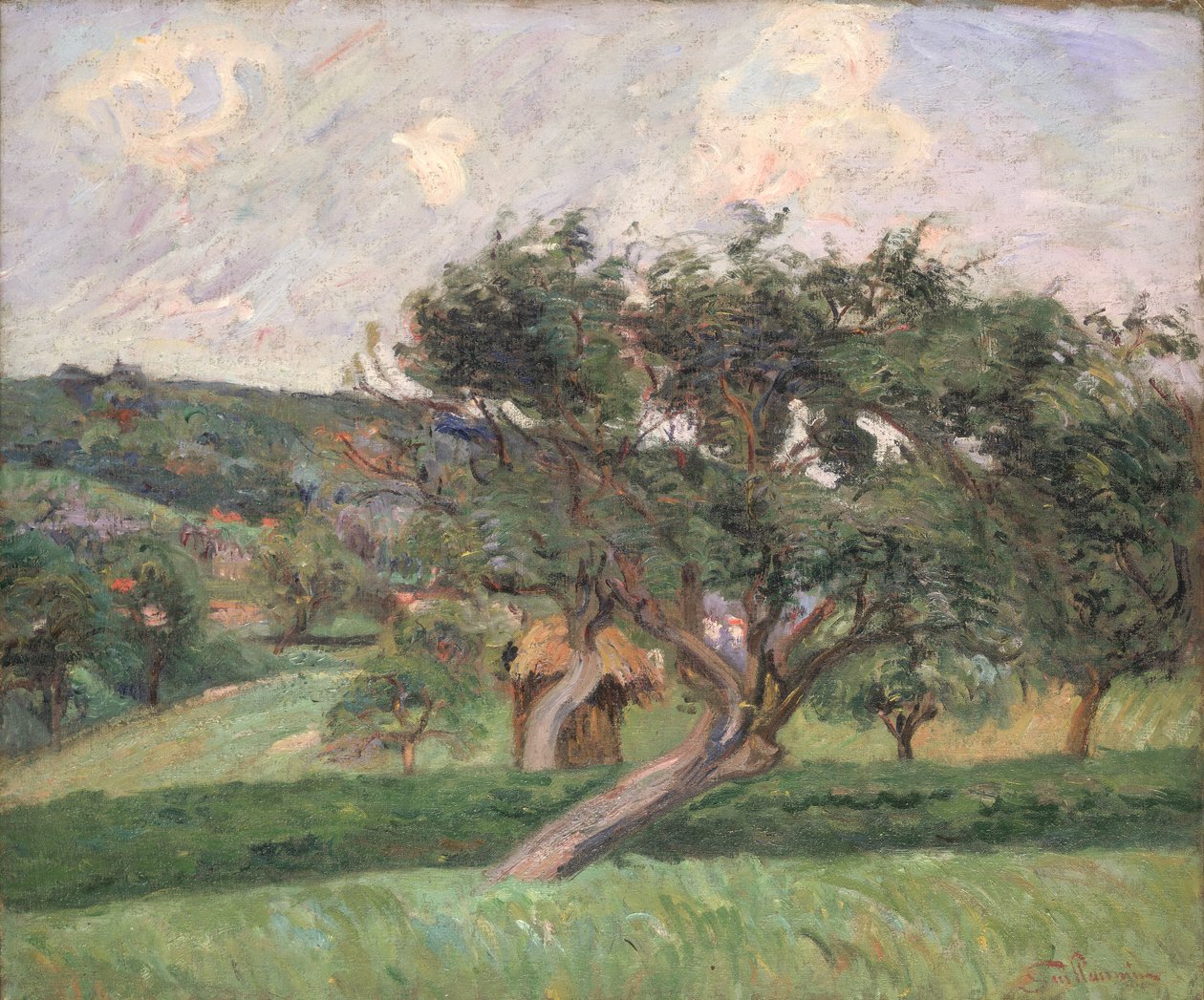 Tájkép Damiette-ben, 1890 körül alkotó: Jean Baptiste Armand Guillaumin