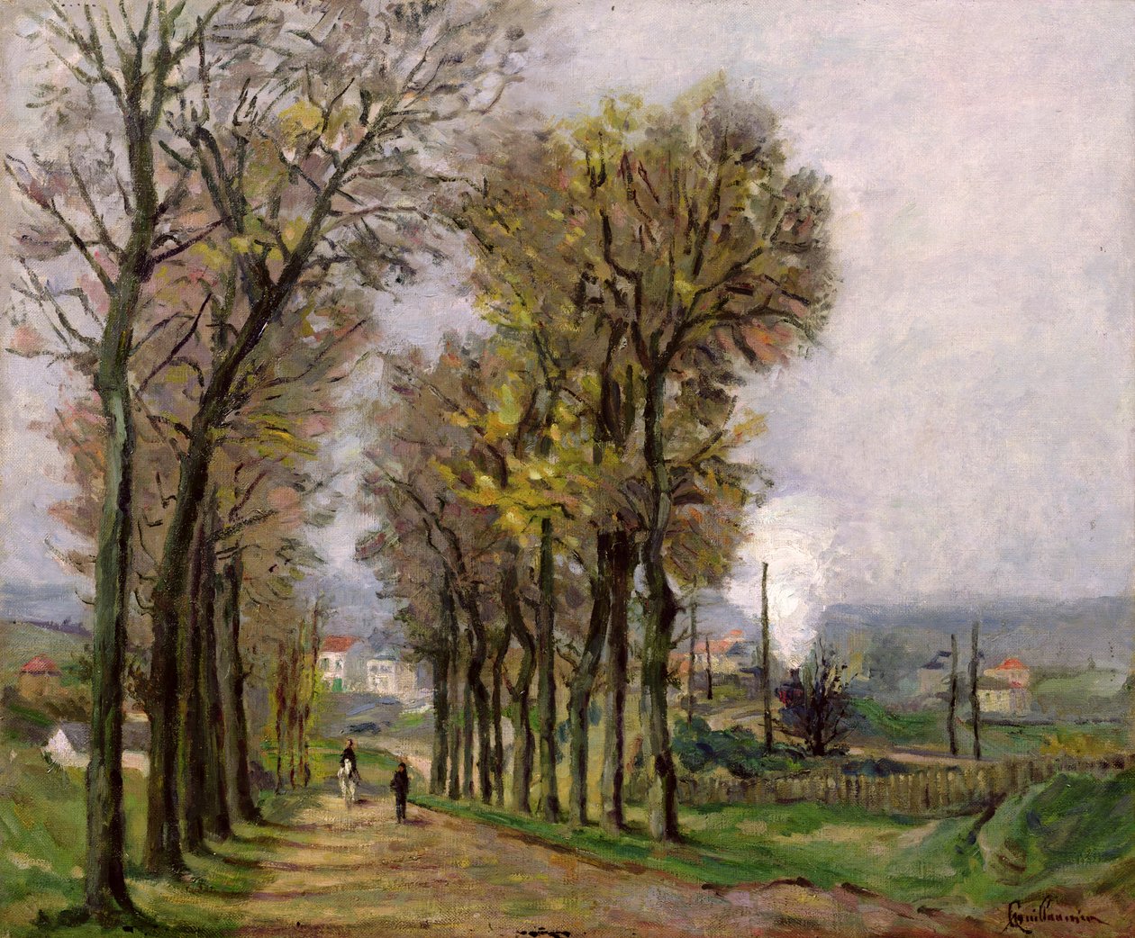 Táj az Ile de France-ban, 1878 körül alkotó: Jean Baptiste Armand Guillaumin