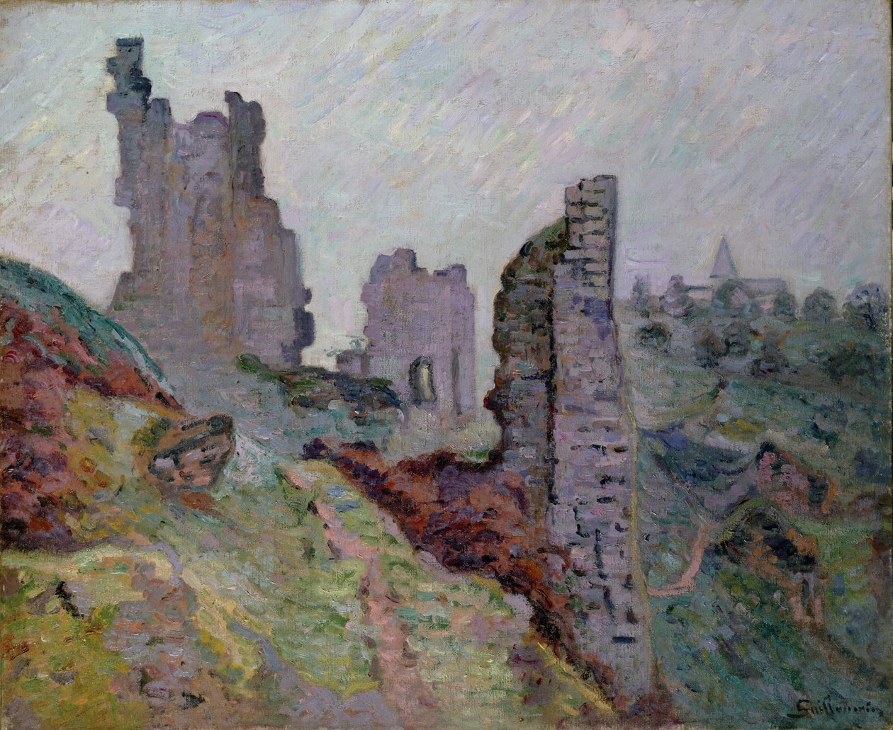 Romok a ködben Crozantban, 1894 alkotó: Jean Baptiste Armand Guillaumin