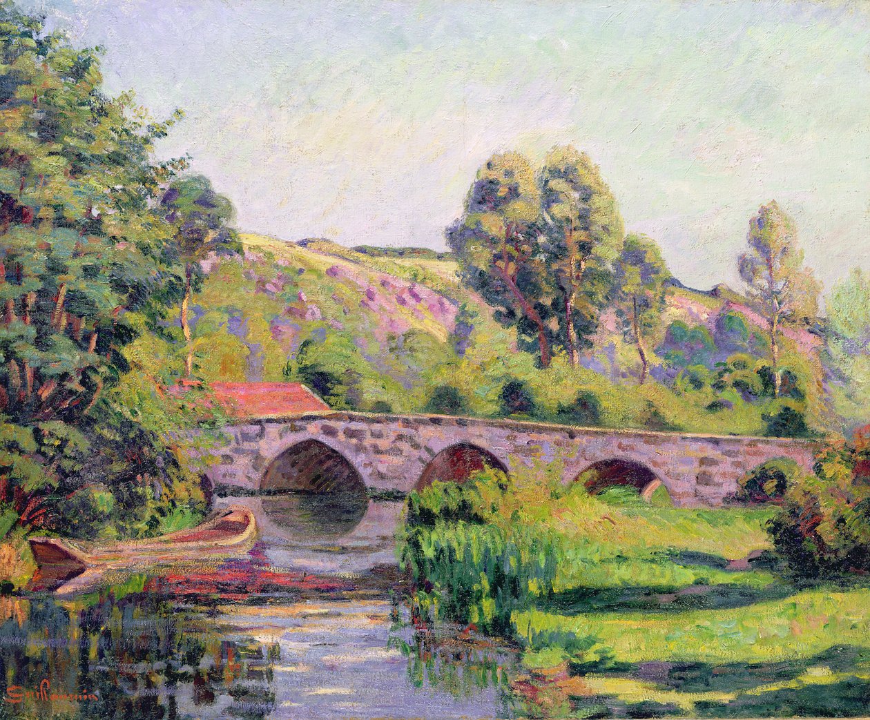 A boigneville-i híd, 1894 körül alkotó: Jean Baptiste Armand Guillaumin
