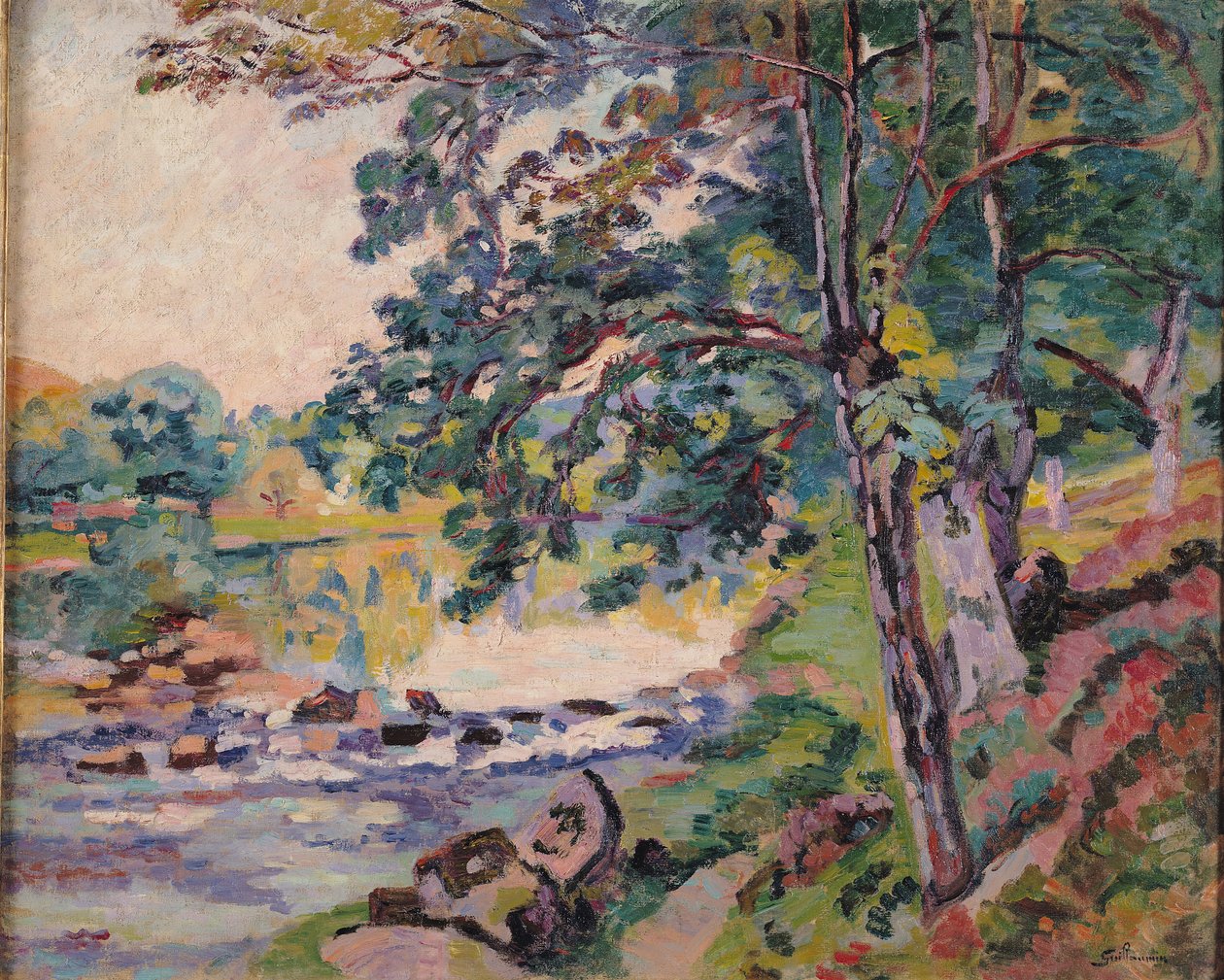 A Creuse a Genetinben alkotó: Jean Baptiste Armand Guillaumin