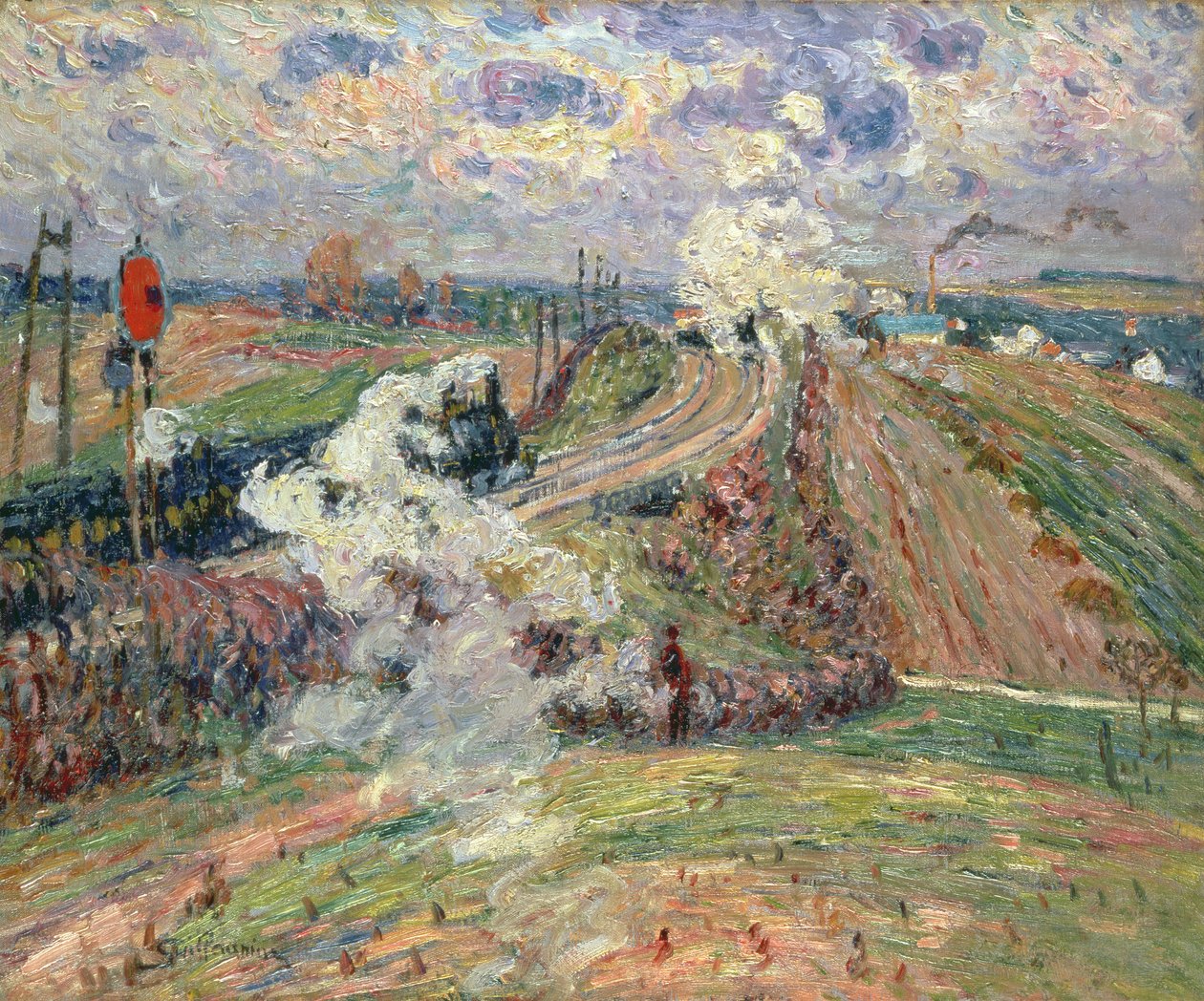 A két vonat alkotó: Jean Baptiste Armand Guillaumin