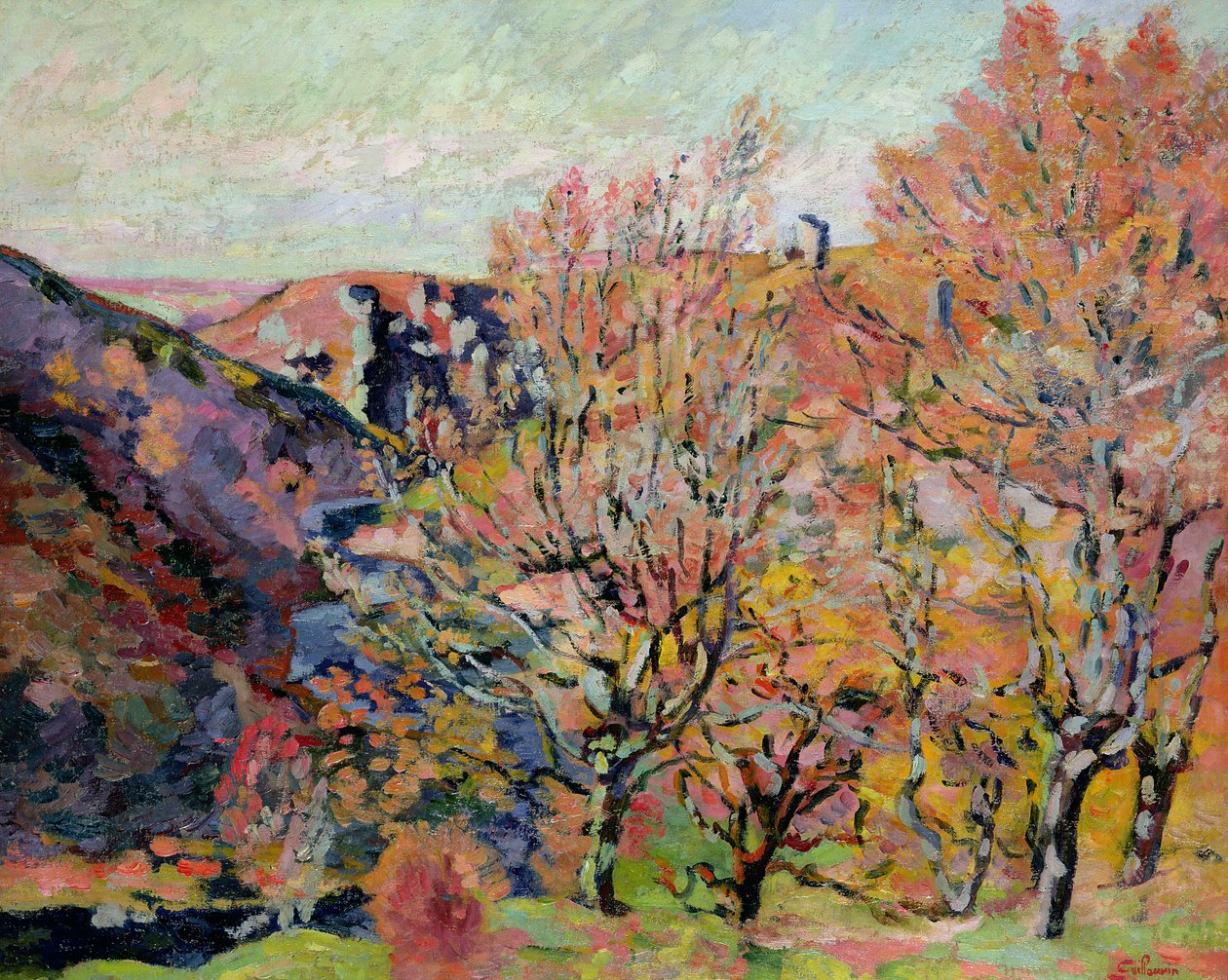 A Sedelle völgye Crozantban, 1898 körül alkotó: Jean Baptiste Armand Guillaumin