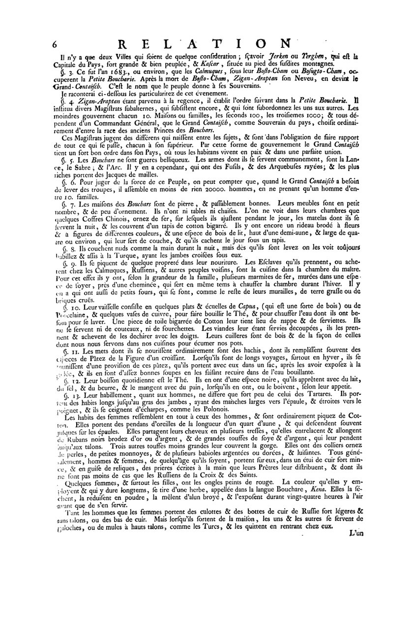 Kína új atlasza, kínai tatár és Thibet, Hága 1737 alkotó: Jean Baptiste Bourguignon d