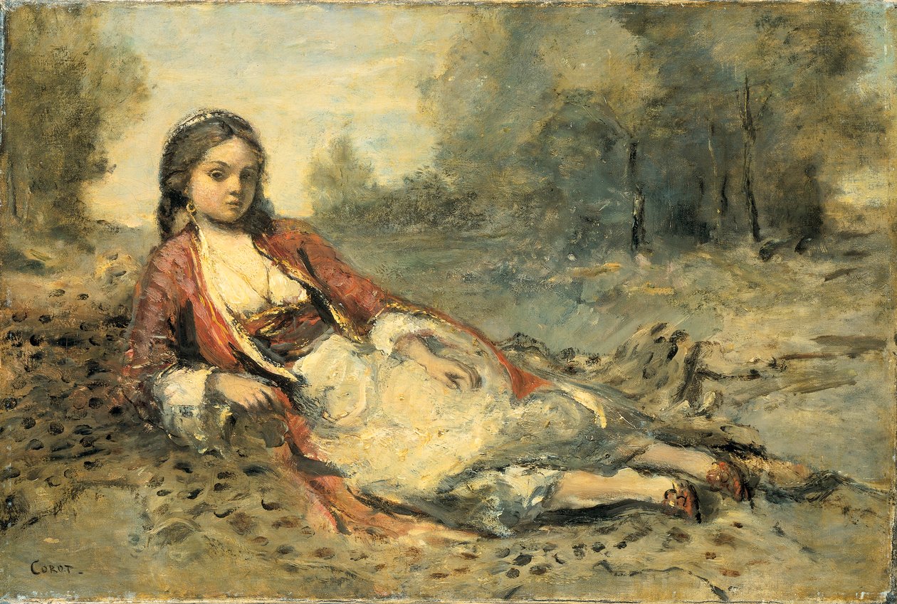 algériai alkotó: Jean Baptiste Camille Corot