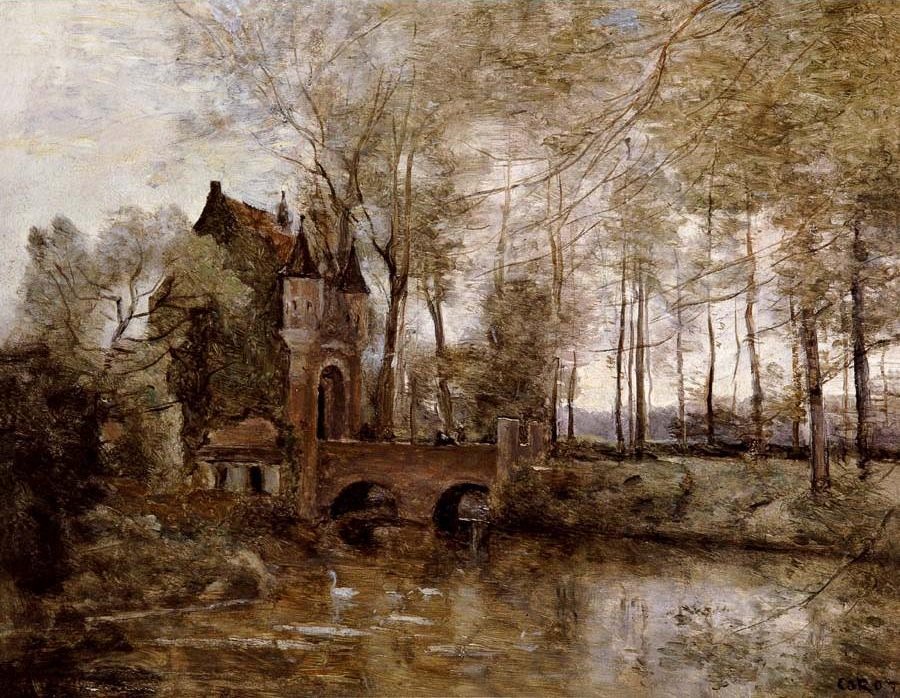 Chateau de Wagnonville alkotó: Jean Baptiste Camille Corot