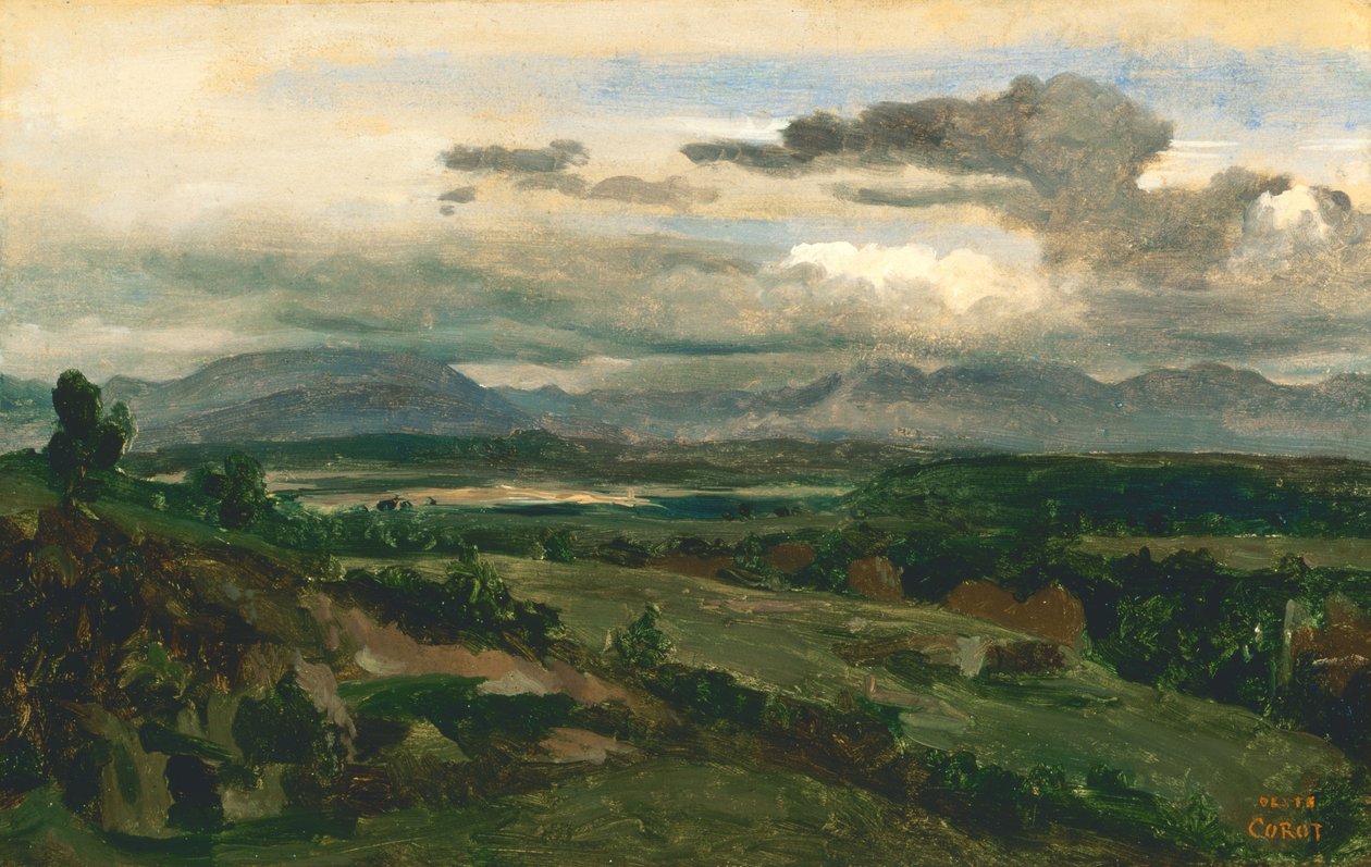 Civita Castellana alkotó: Jean Baptiste Camille Corot