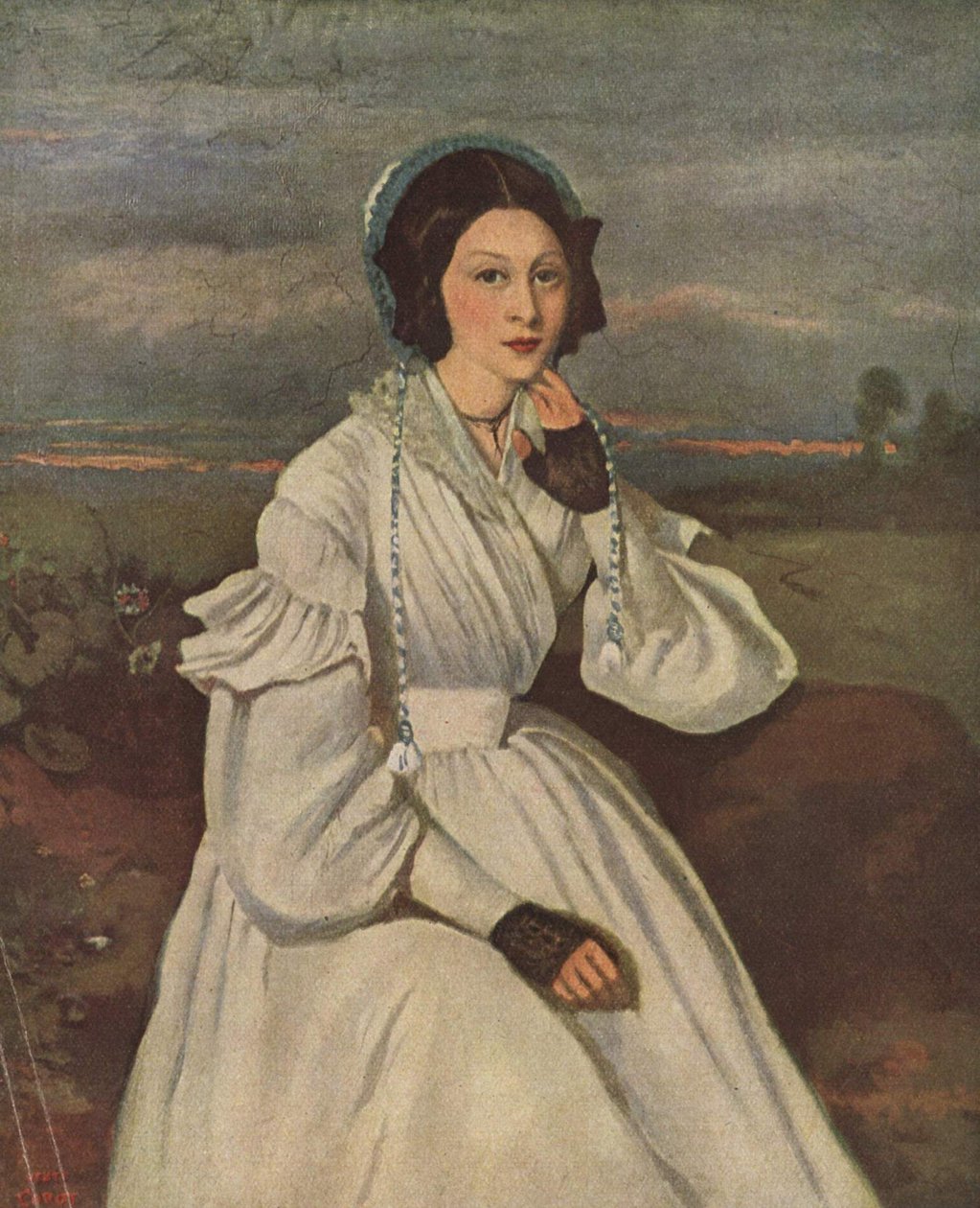 Claire Sennegon alkotó: Jean Baptiste Camille Corot