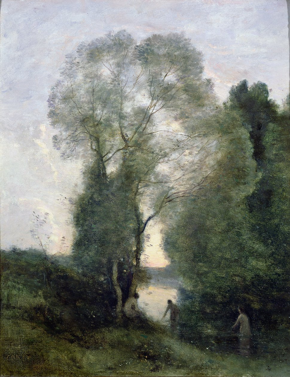 Úszók alkotó: Jean Baptiste Camille Corot