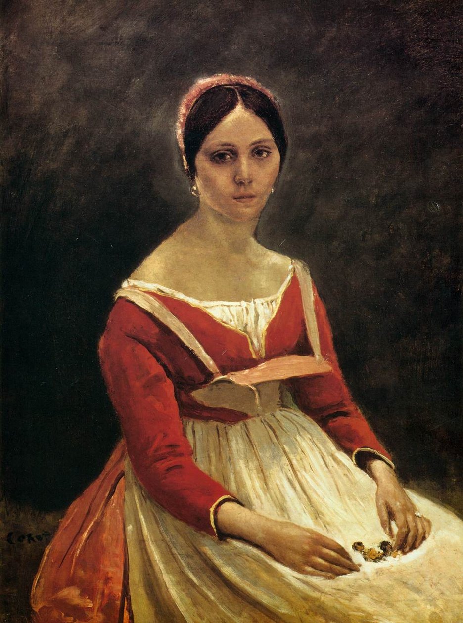 Madame Legois alkotó: Jean Baptiste Camille Corot