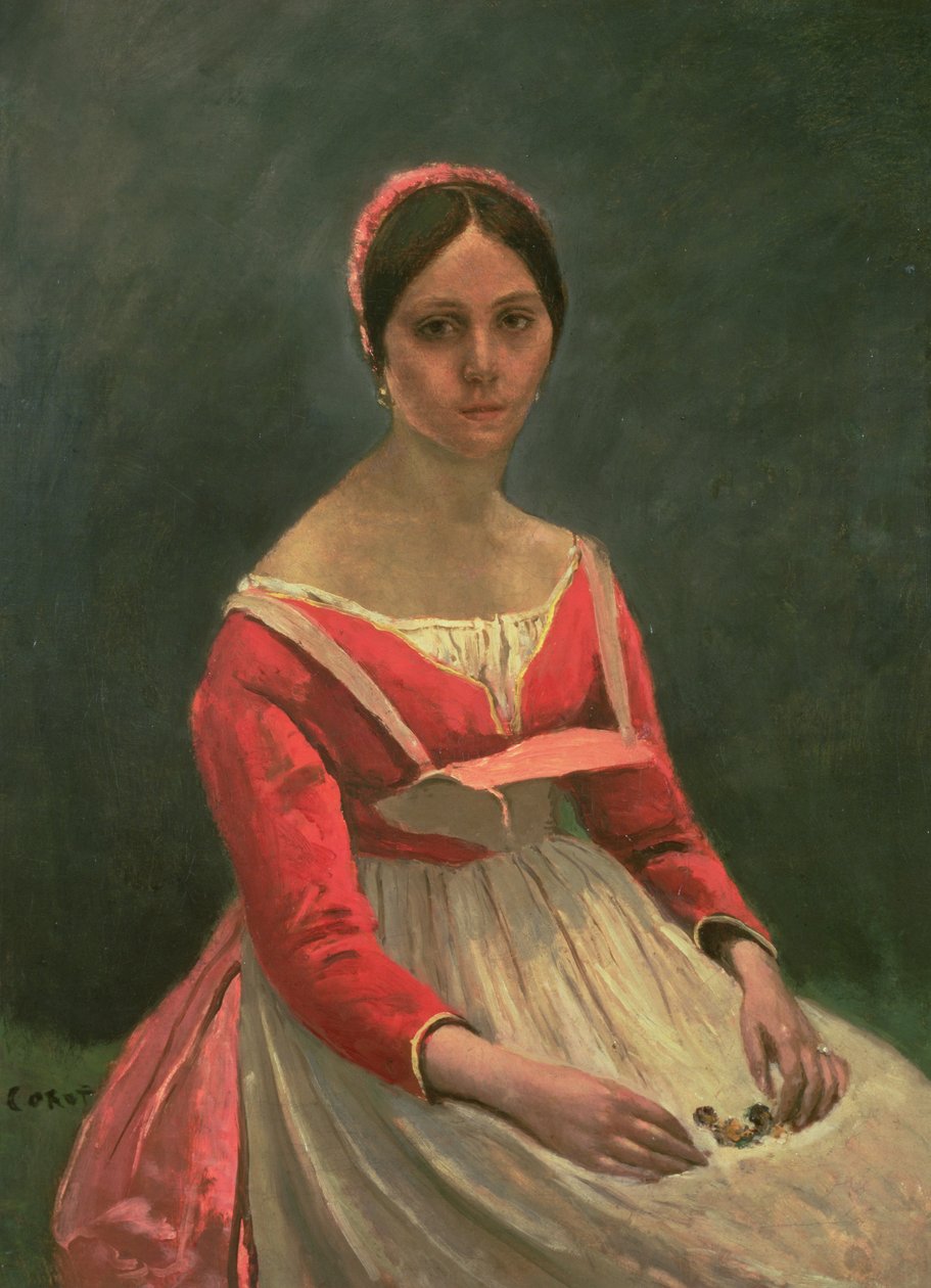 Madame Legois, 1838 alkotó: Jean Baptiste Camille Corot