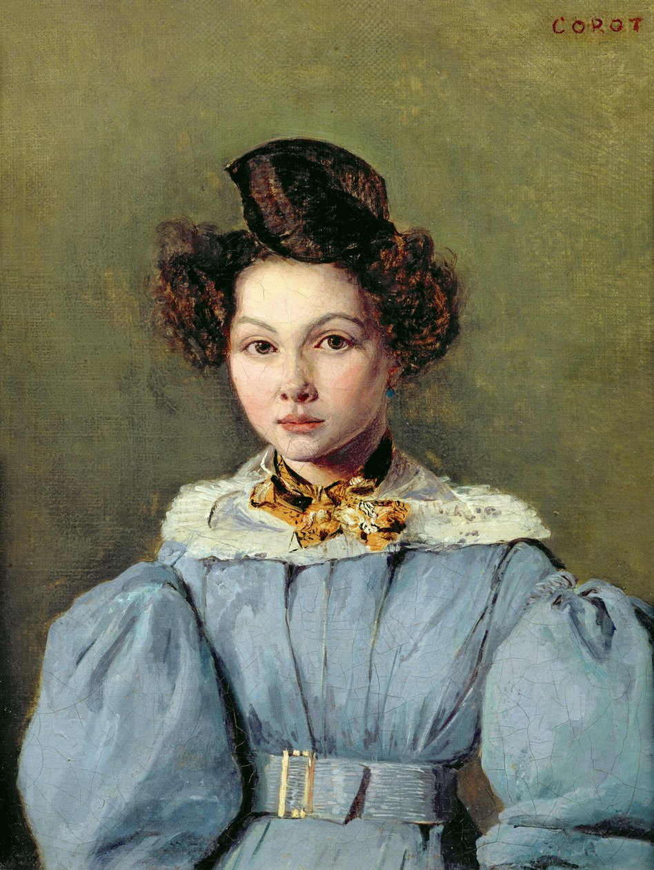 Marie Louise Sennegon, 1831 alkotó: Jean Baptiste Camille Corot