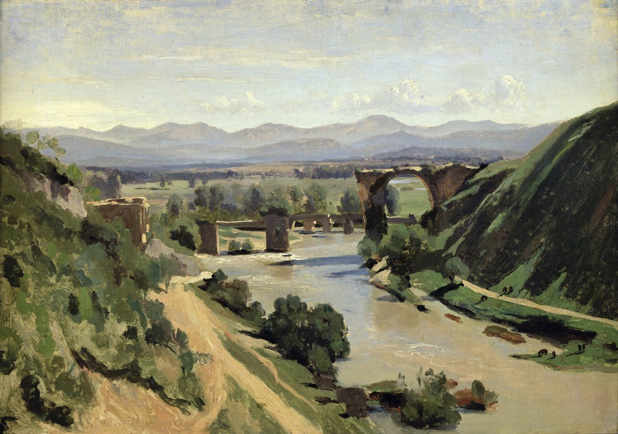 Narni, Augustus hídja a Nerán alkotó: Jean Baptiste Camille Corot