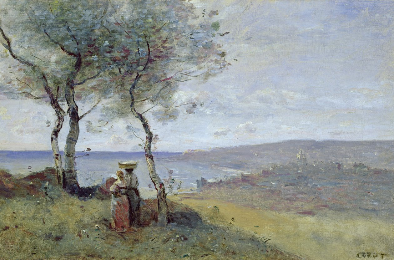 Emlékkönyv St. Jean de Luzból, 1872 alkotó: Jean Baptiste Camille Corot