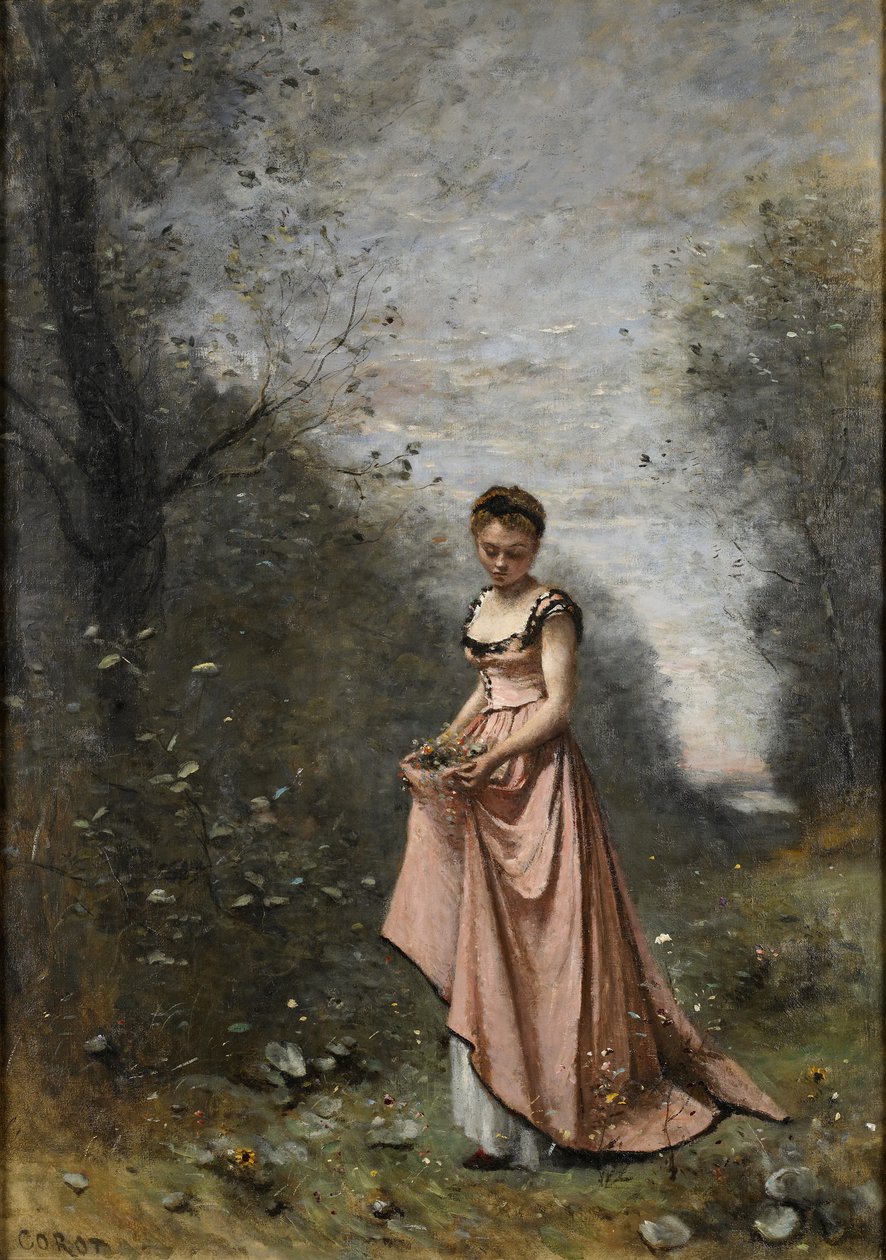 Az élet tavasza, 1871 alkotó: Jean Baptiste Camille Corot