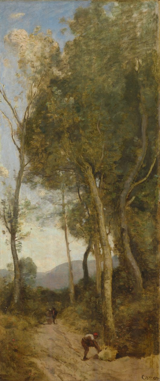 A négy napszak alkotó: Jean Baptiste Camille Corot