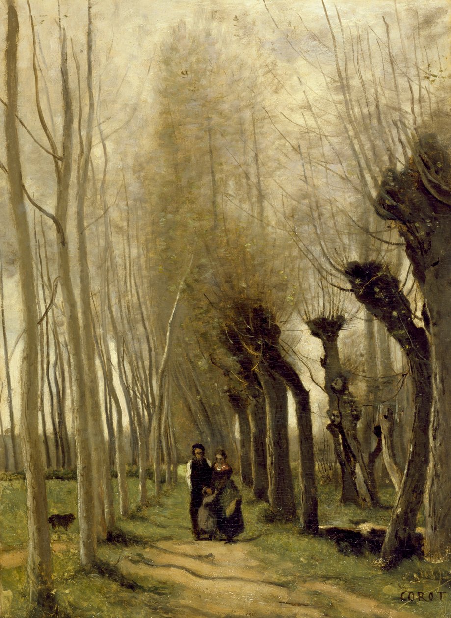 Marissel fűzei alkotó: Jean Baptiste Camille Corot
