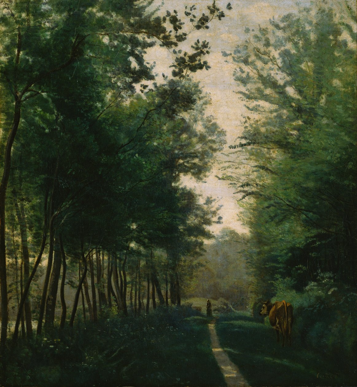 Avray városa alkotó: Jean Baptiste Camille Corot