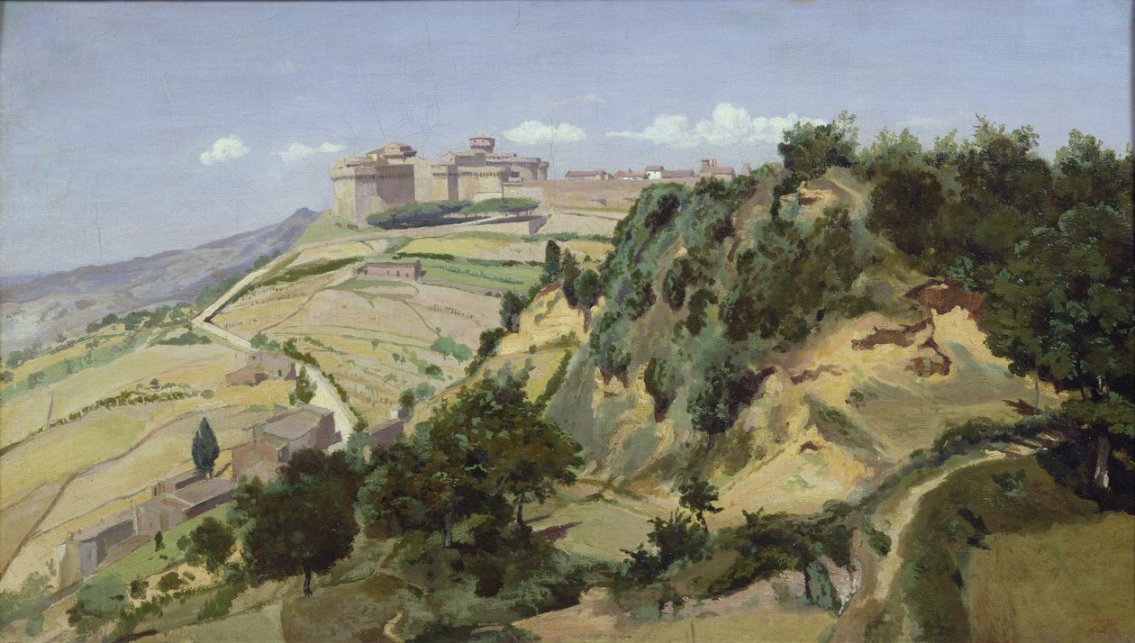 Volterra, 1834 alkotó: Jean Baptiste Camille Corot