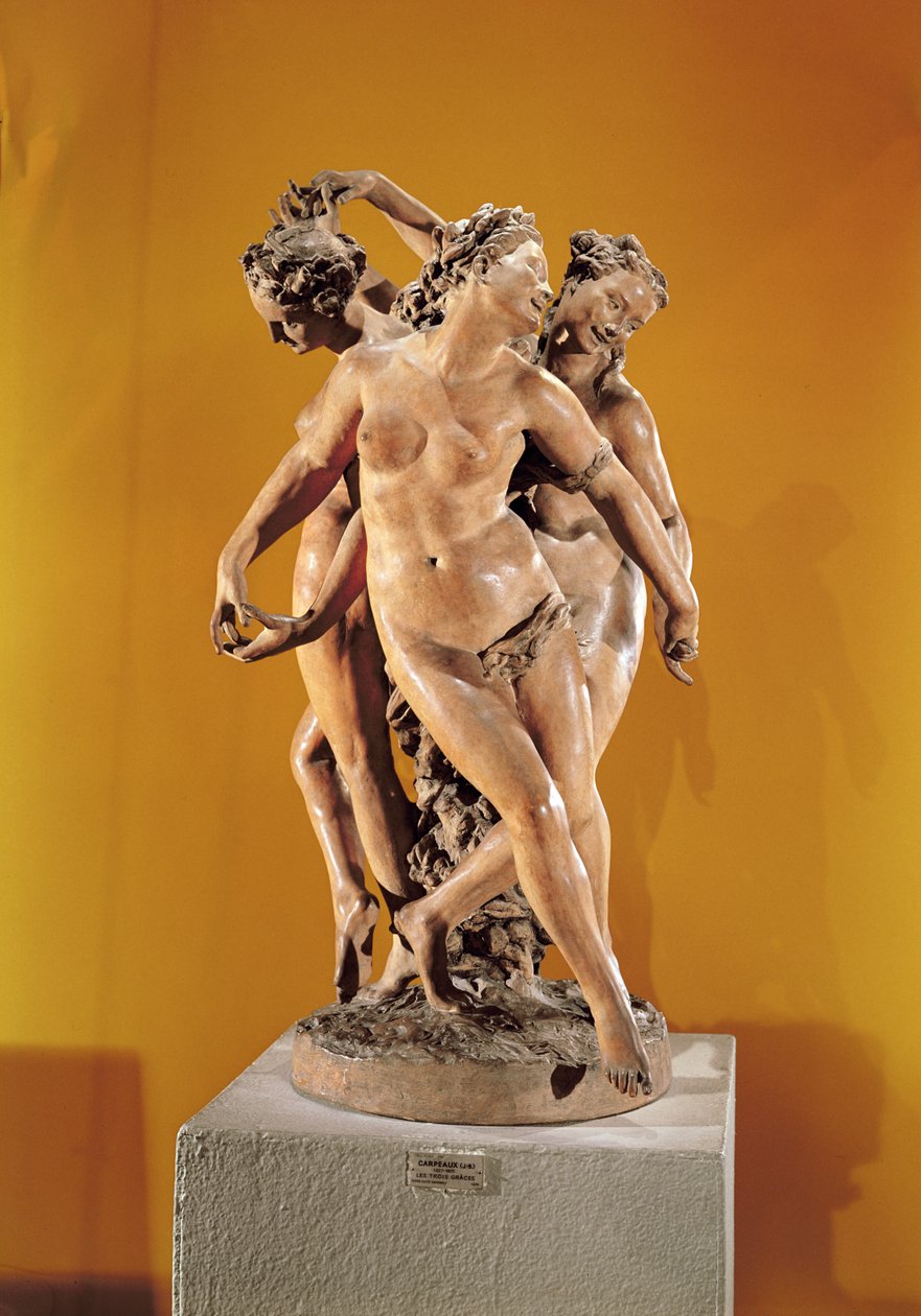 Three Grace (terrakotta) alkotó: Jean Baptiste Carpeaux