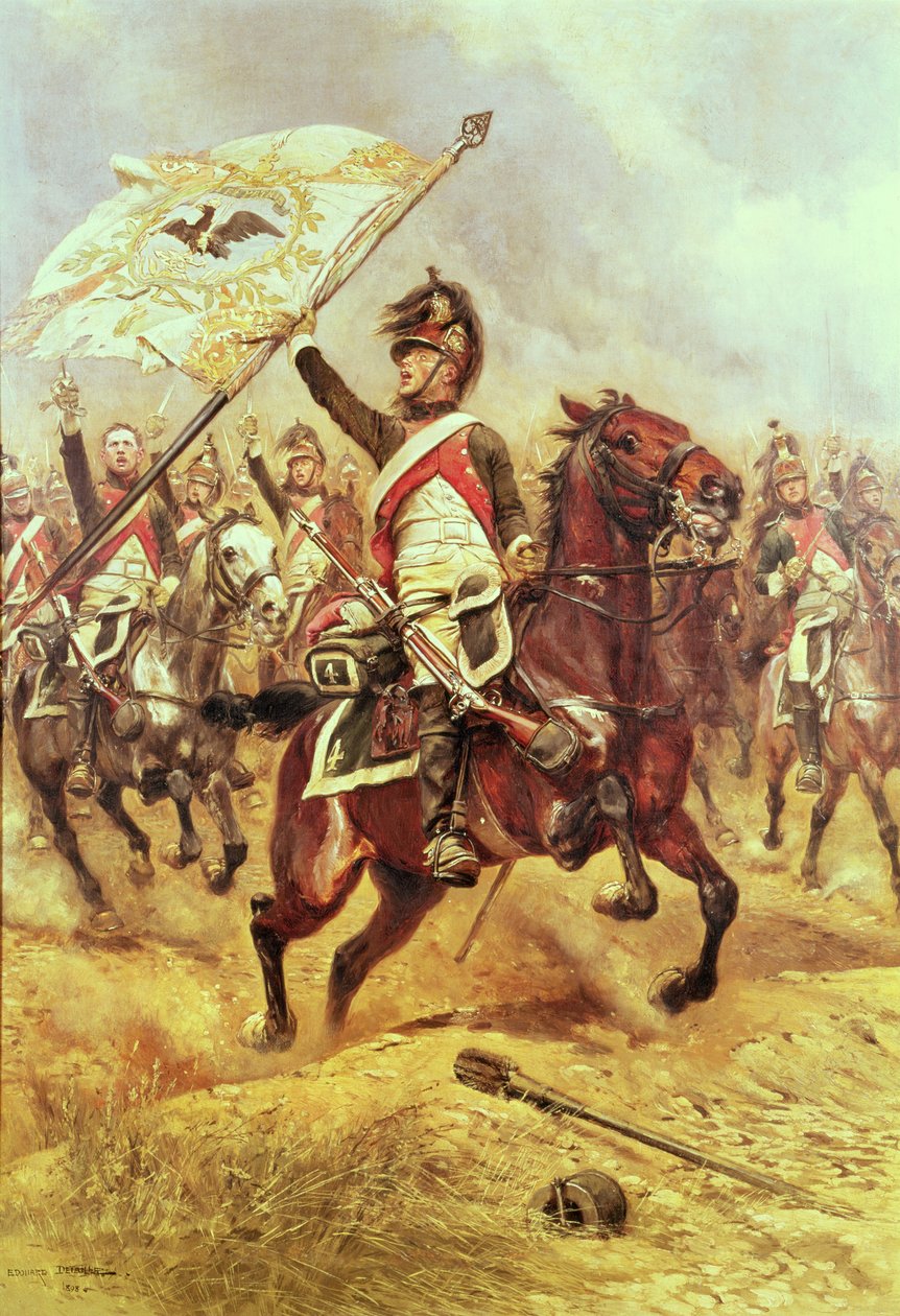„Le Trophee”, 1806, 4. dragonyosezred, 1898 alkotó: Jean Baptiste Edouard Detaille