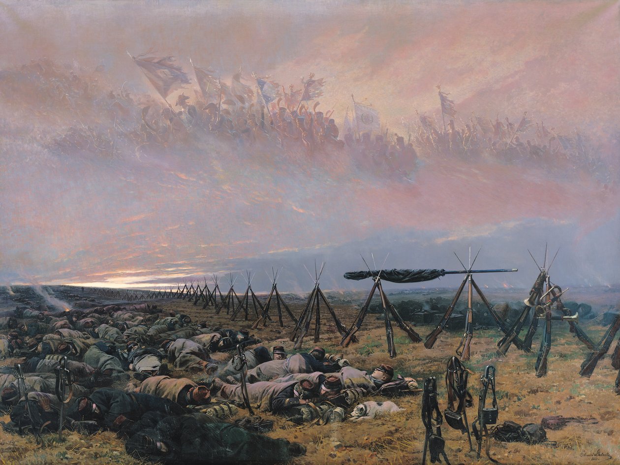 Az álom, 1888 alkotó: Jean Baptiste Edouard Detaille