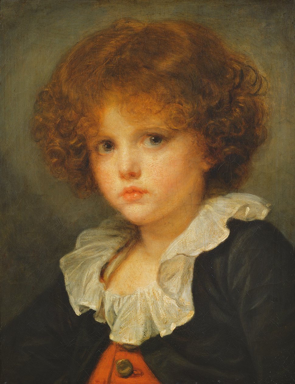 Fiú piros mellényben, 1775-80 körül alkotó: Jean Baptiste Greuze