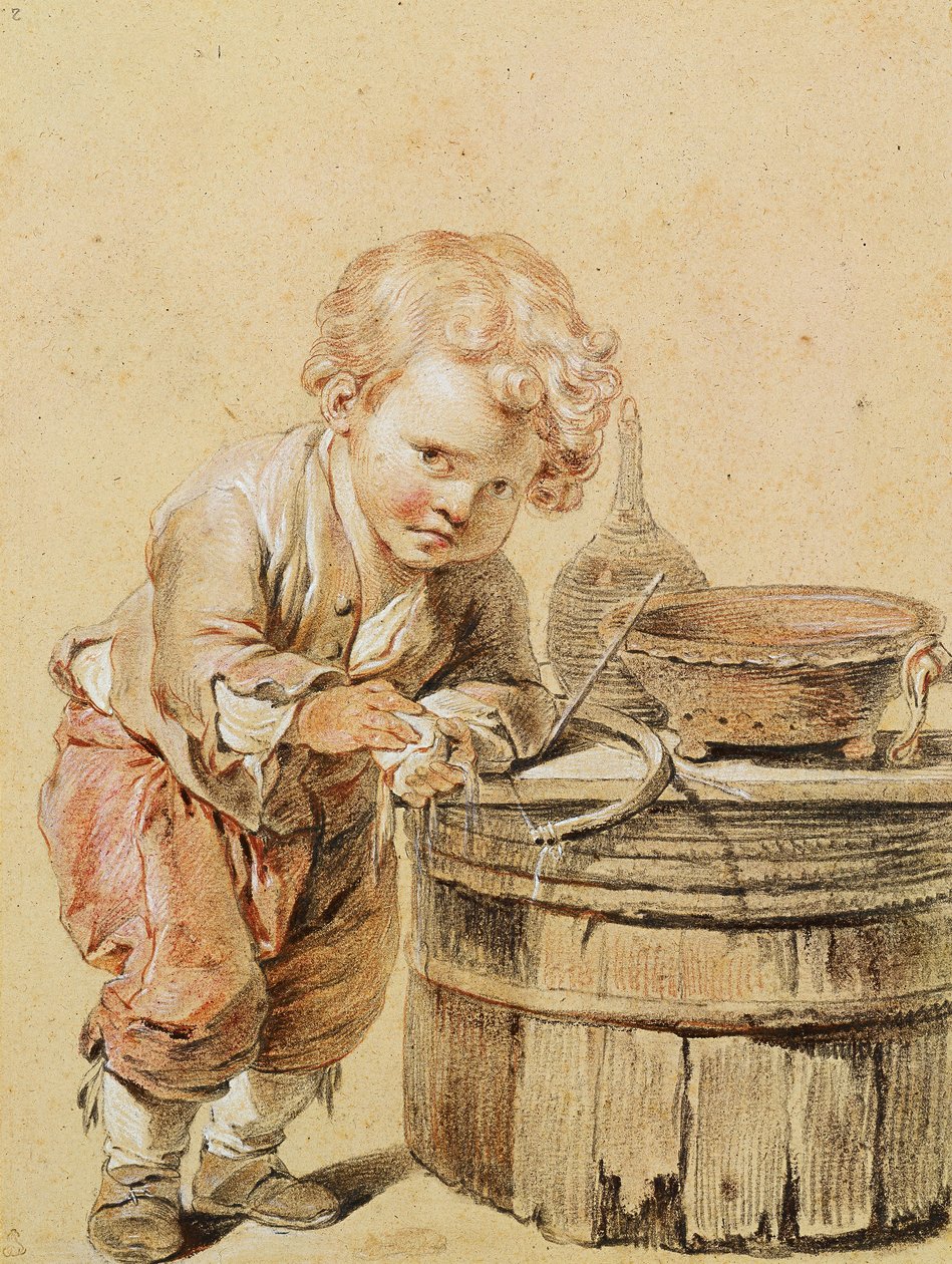 Fiú törött tojással, c. 1756 alkotó: Jean Baptiste Greuze