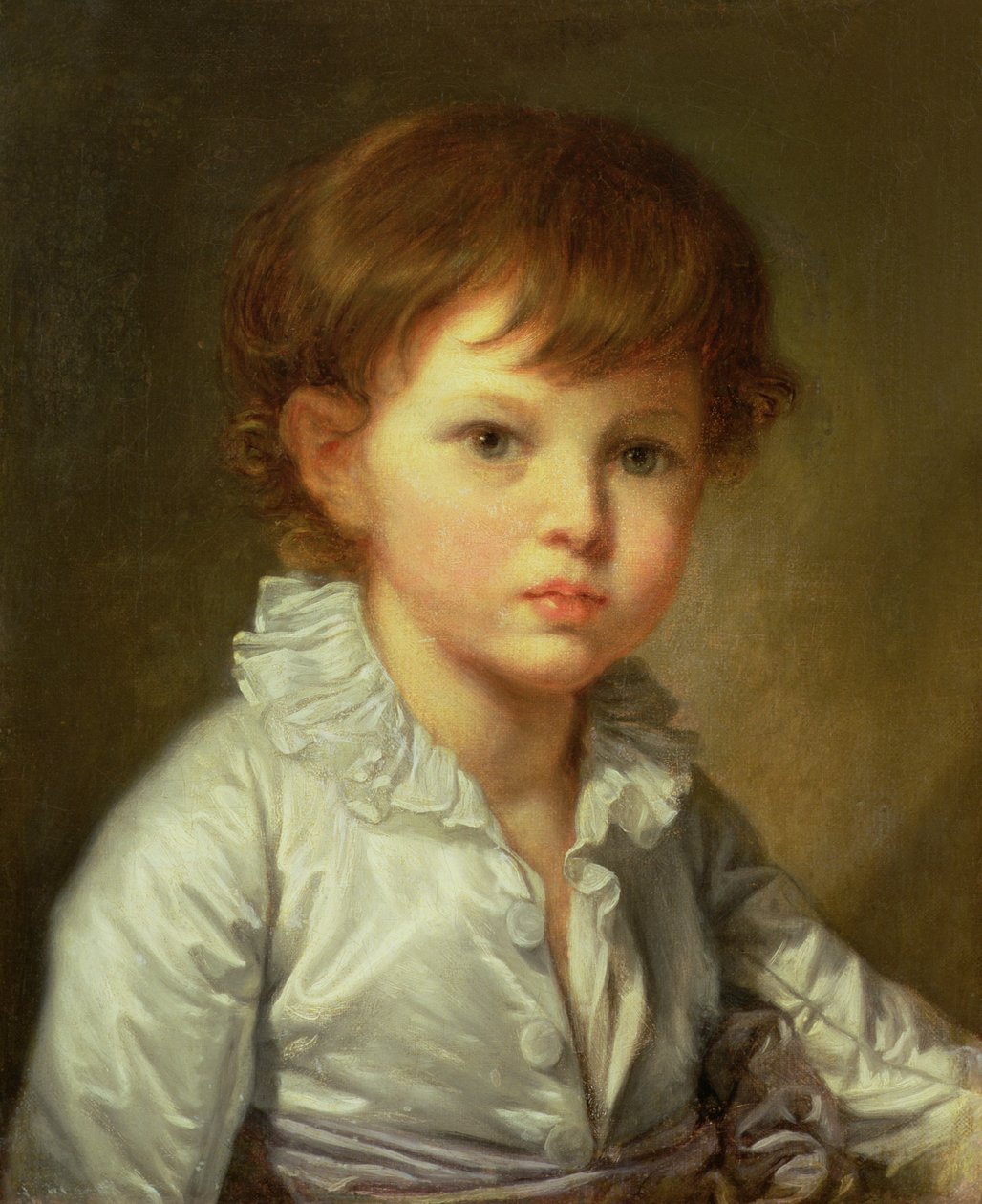 Sztroganov gróf gyermekkori portréja, 1778 alkotó: Jean Baptiste Greuze