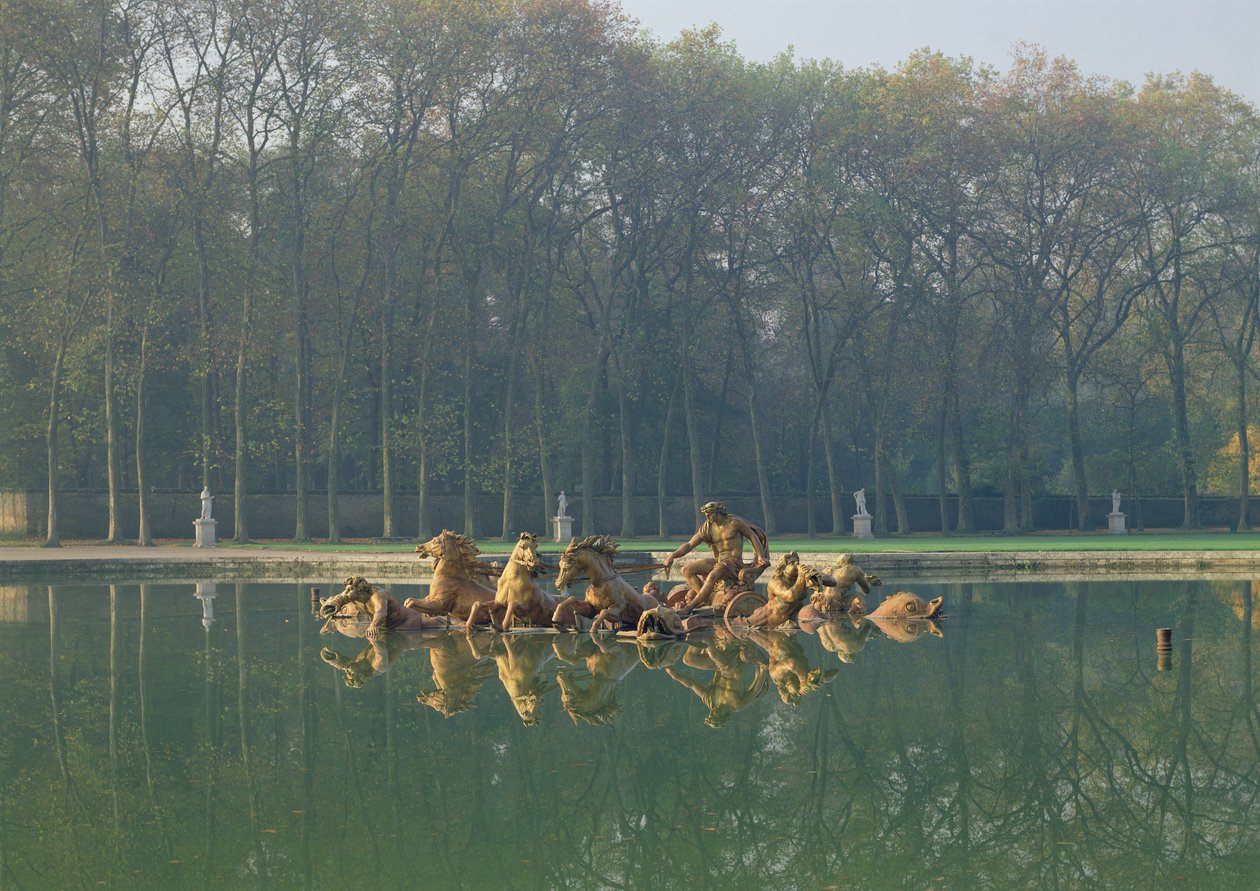 Apollón a szekerén, a Bassin d