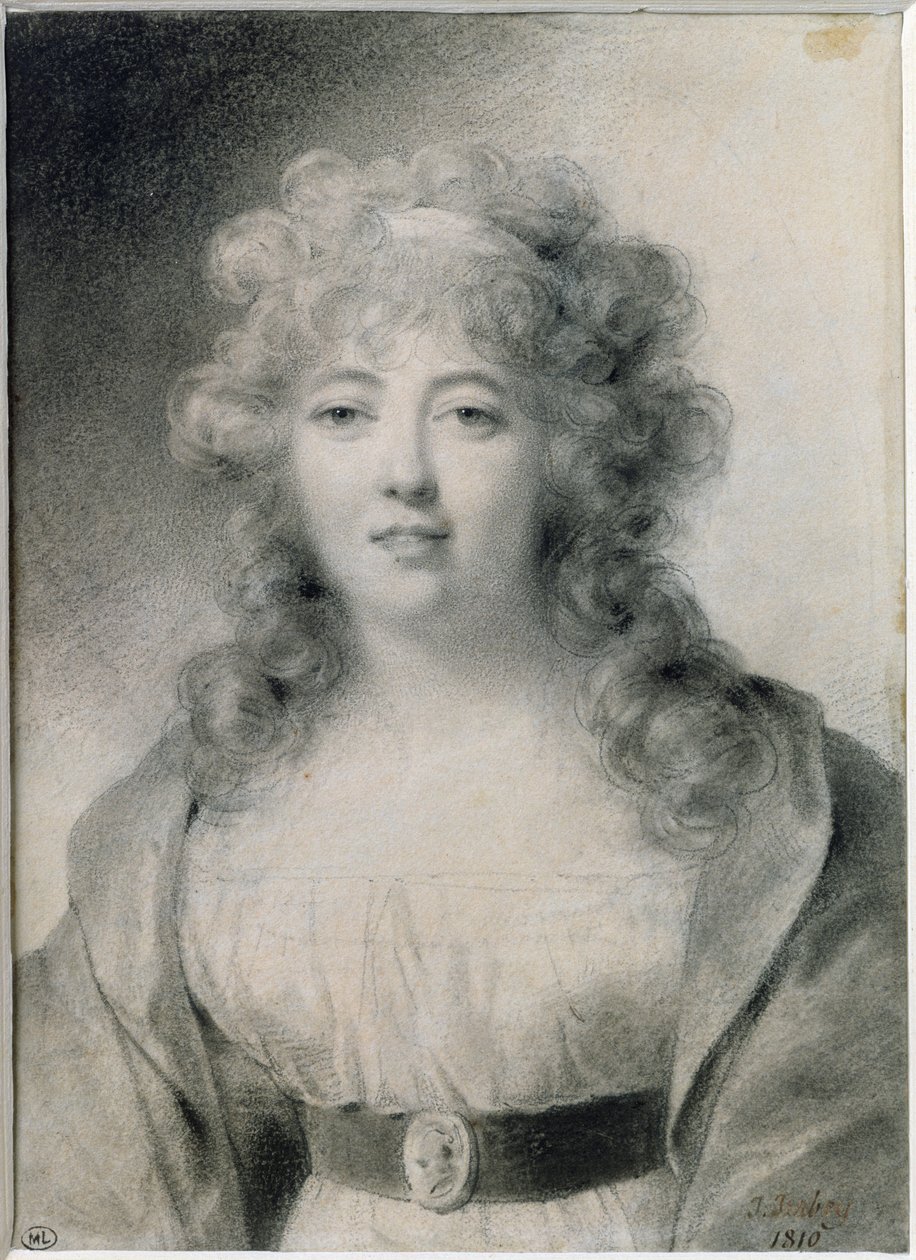 Madame de Stael (1766-1817) 1810 alkotó: Jean Baptiste Isabey