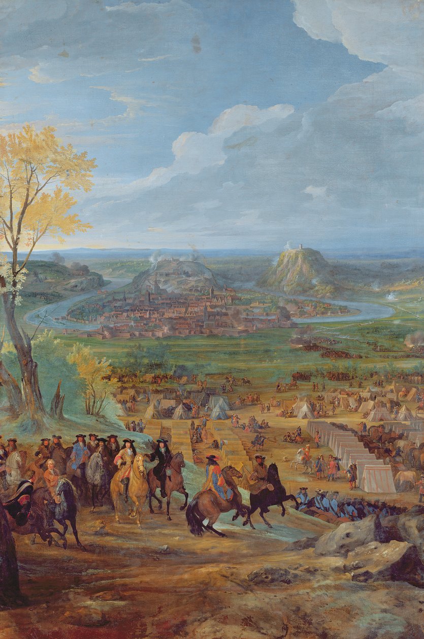 Besancon ostroma 1674-ben XIV. Lajos hadserege által alkotó: Jean Baptiste Martin