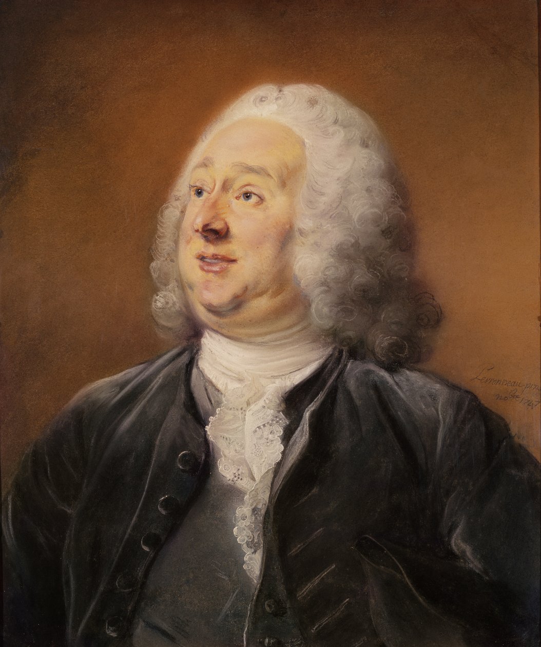 Bastard grófja, 1747 (pasztell, papíron) alkotó: Jean Baptiste Perronneau