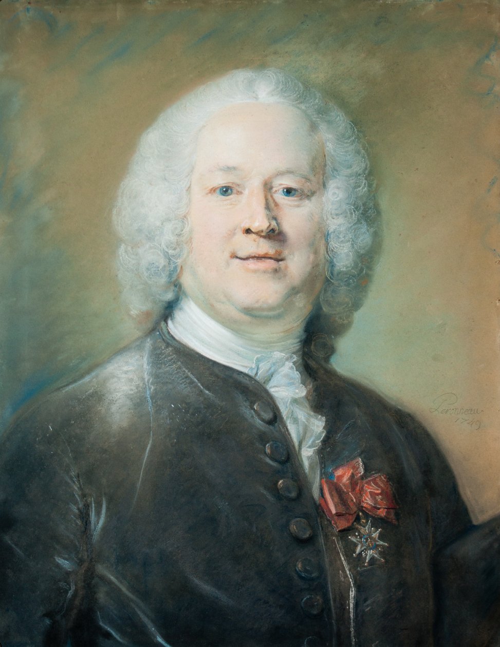 John Towneley portréja, 1749 (pasztell, papír) alkotó: Jean Baptiste Perronneau