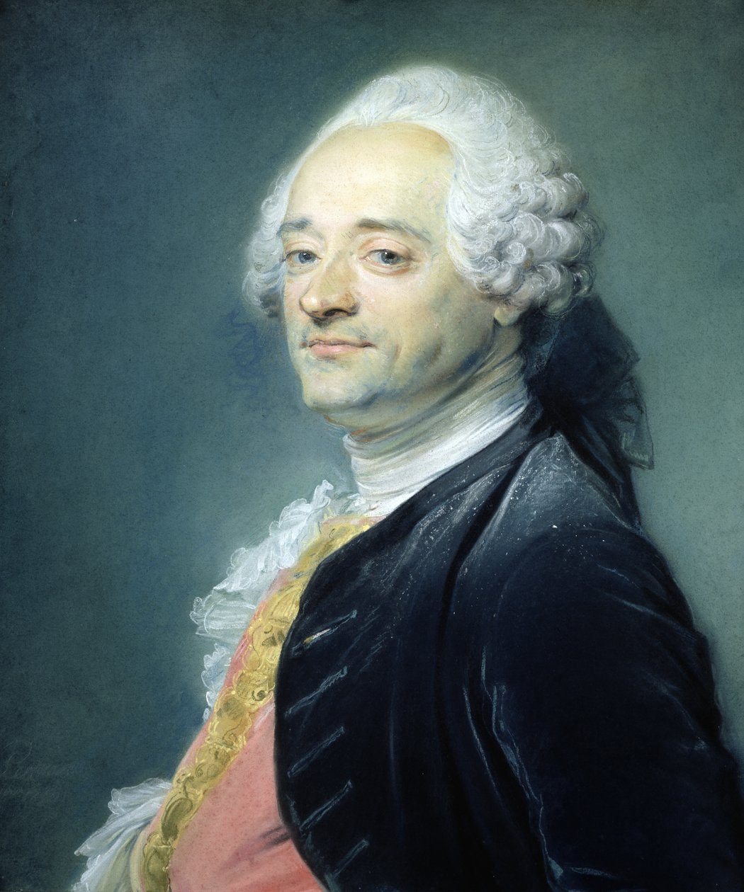 Maurice Quentin de la Tour (1704-88) portréja, 1750 (pasztell, papíron) alkotó: Jean Baptiste Perronneau