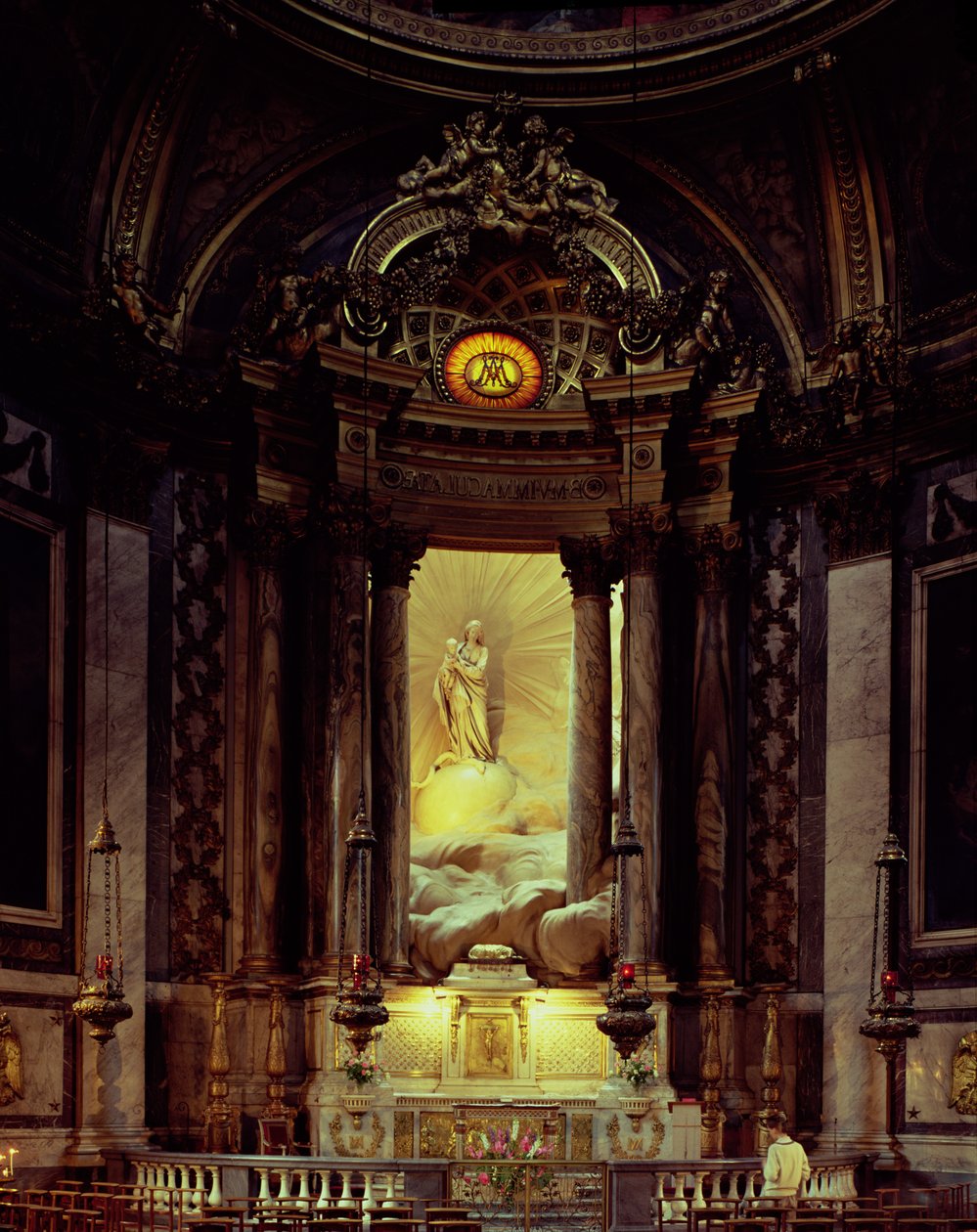 A Szűz kápolna, 1770-es évek alkotó: Jean Baptiste Pigalle