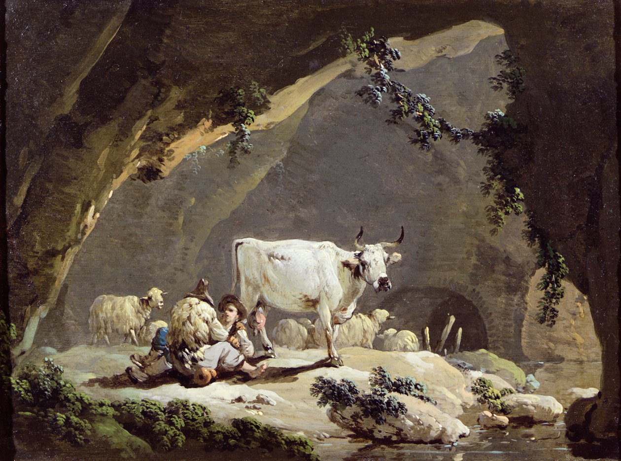 Az Ivóhely alkotó: Jean Baptiste Pillement