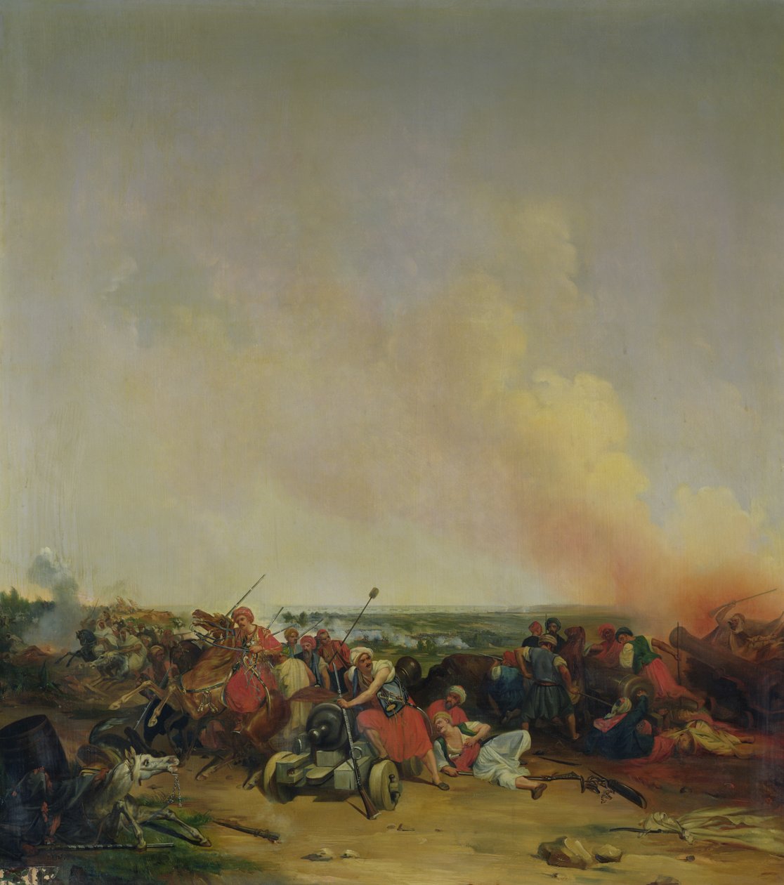 Sidi-Ferruch csata, 1830. június 14 alkotó: Jean Baptiste Prudent Carbillet