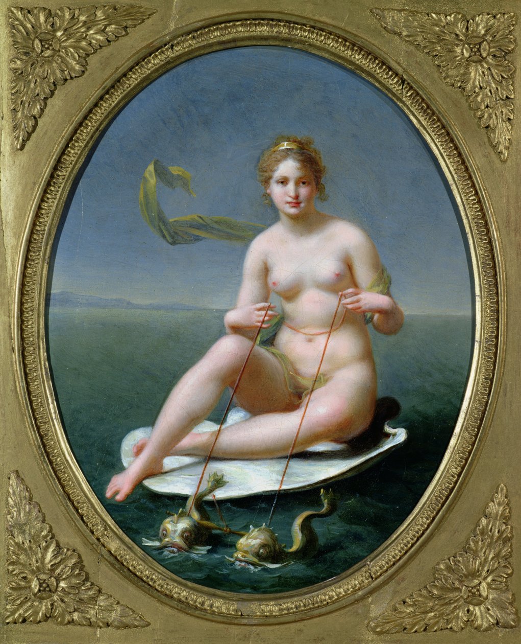 Az amfitrit diadala (olaj, vászonra fektetett papír) alkotó: Jean Baptiste Regnault