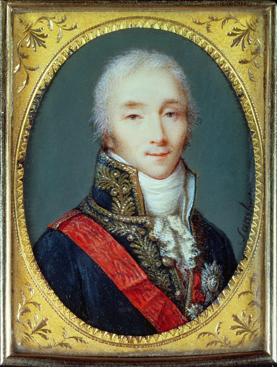 Joseph Fouche (1759-1820) Otranto hercegének miniatúrája alkotó: Jean Baptiste Sambat