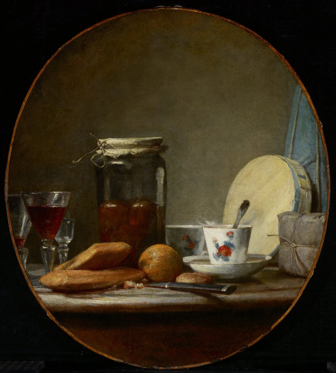 Jar kajszibarack alkotó: Jean Baptiste Simeon Chardin