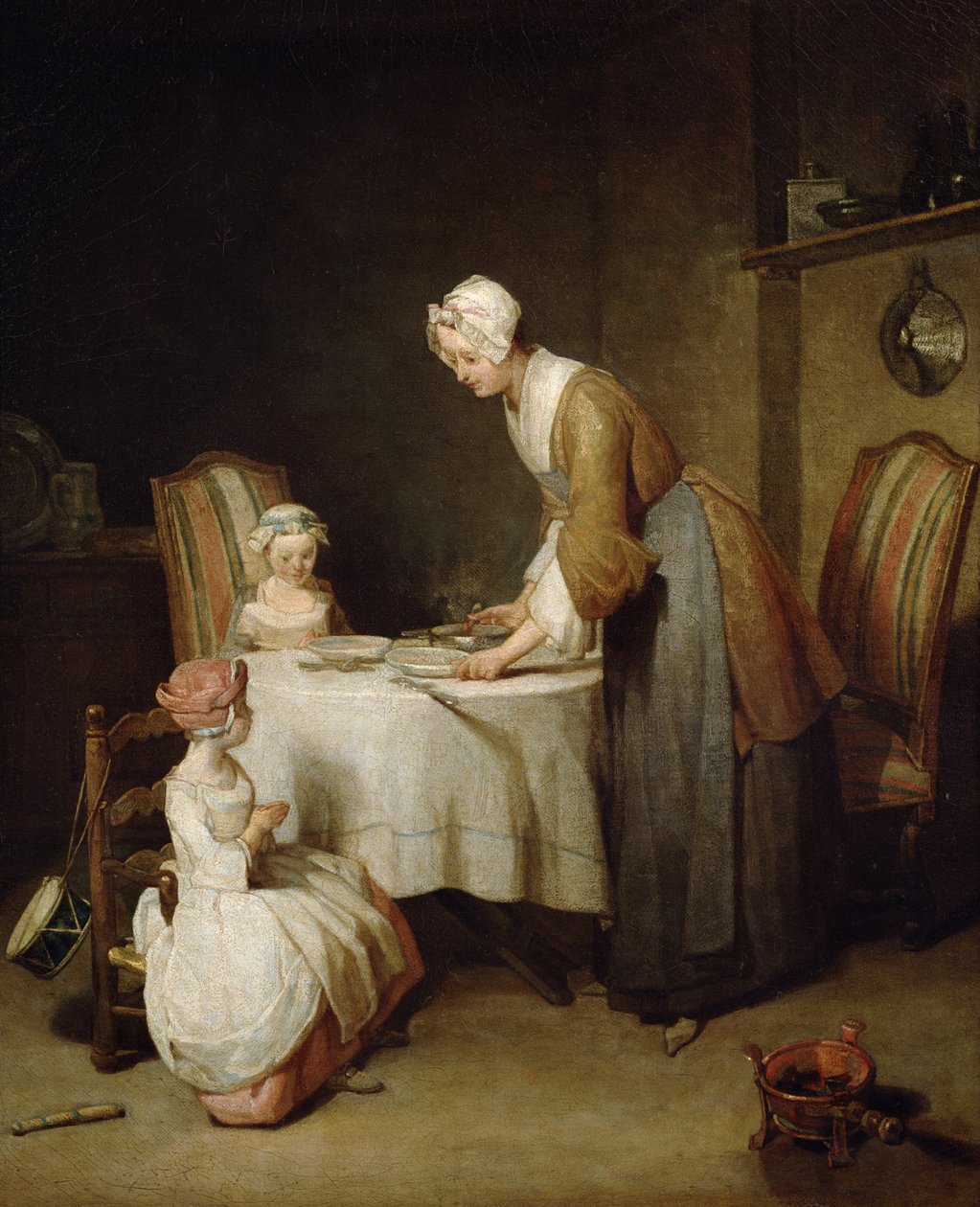 The Grace, 1740 (lásd még: 68348) alkotó: Jean Baptiste Simeon Chardin