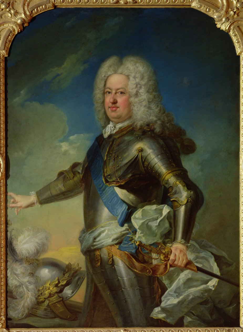 Stanislas Lesczinski (1677-1766) lengyel király arcképe alkotó: Jean Baptiste van Loo