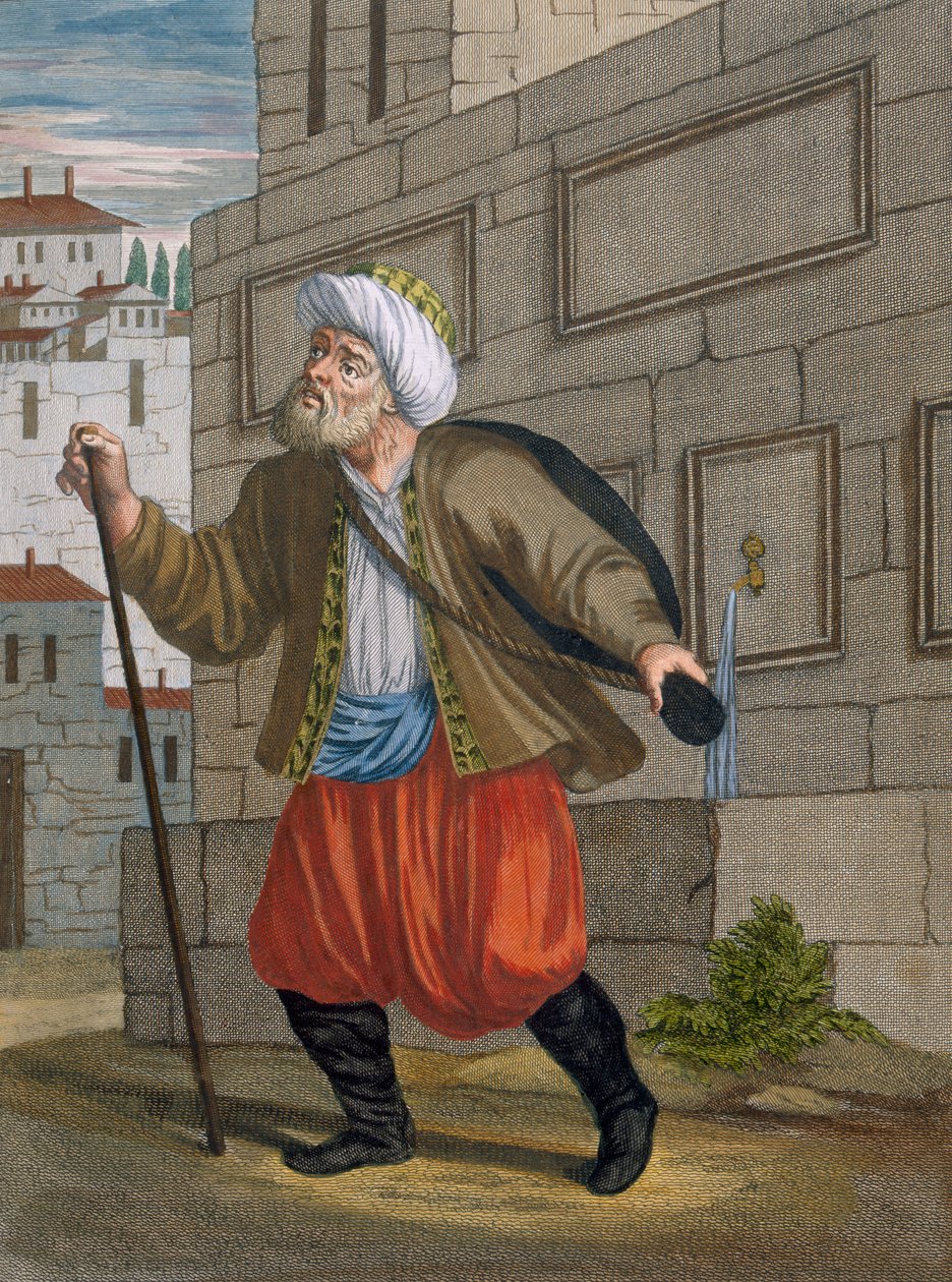 Saka, 59. tábla Charles de Ferriol „Száz lenyomatának gyűjteményéből, amelyek a Levant különböző nemzeteit ábrázolják”, vésette Gerard Scotin (1671-1716), 1707-08 alkotó: Jean Baptiste Vanmour