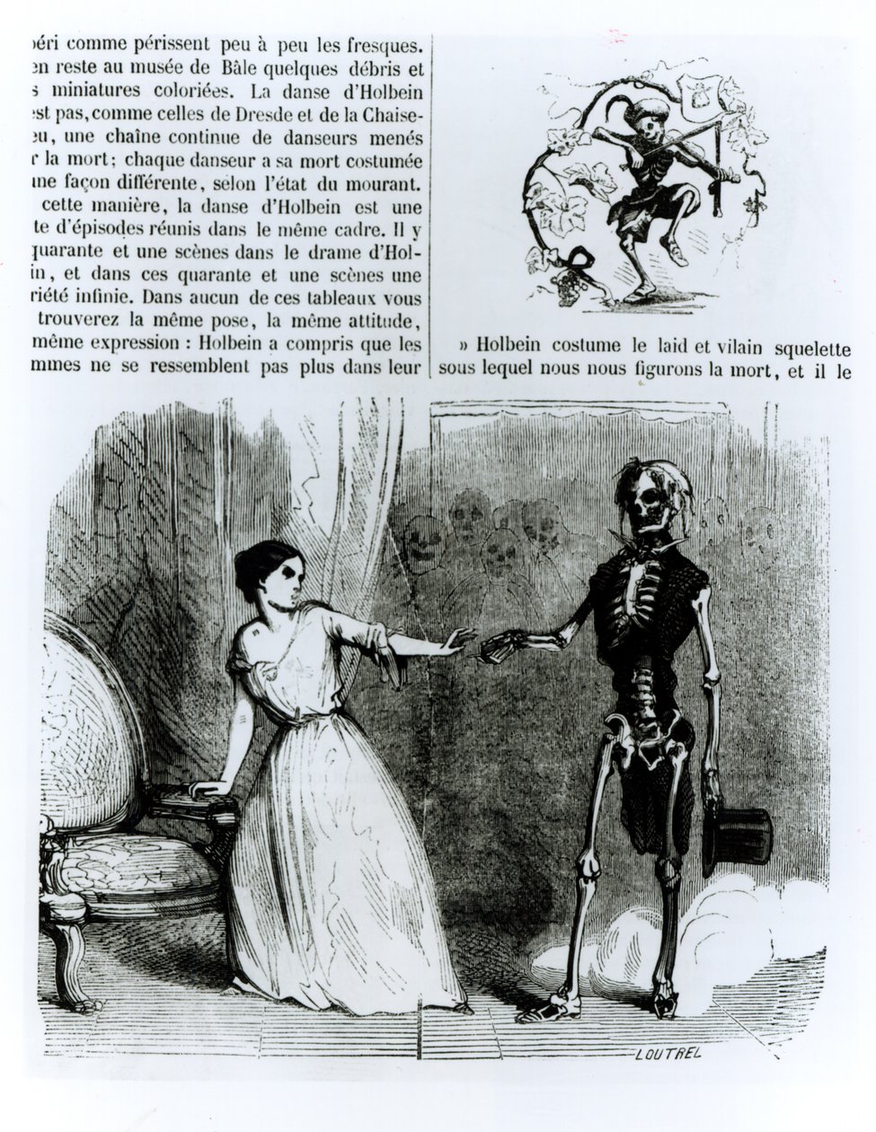 A haláltánc alkotó: Jean Baptiste Victor Loutrel