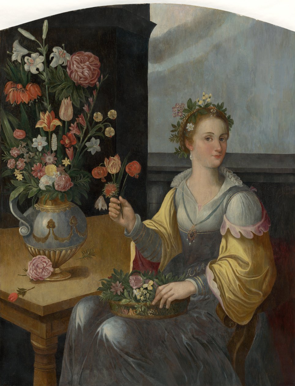 Flóra allegória alkotó: Jean Baptiste de Saive I